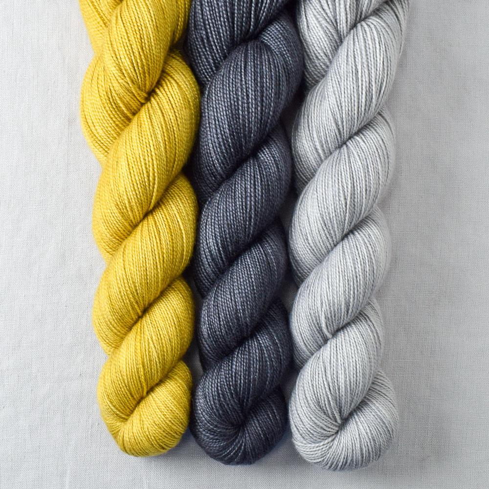Coal, Cumin, Quicksilver - Miss Babs Yummy 2-Ply Trio