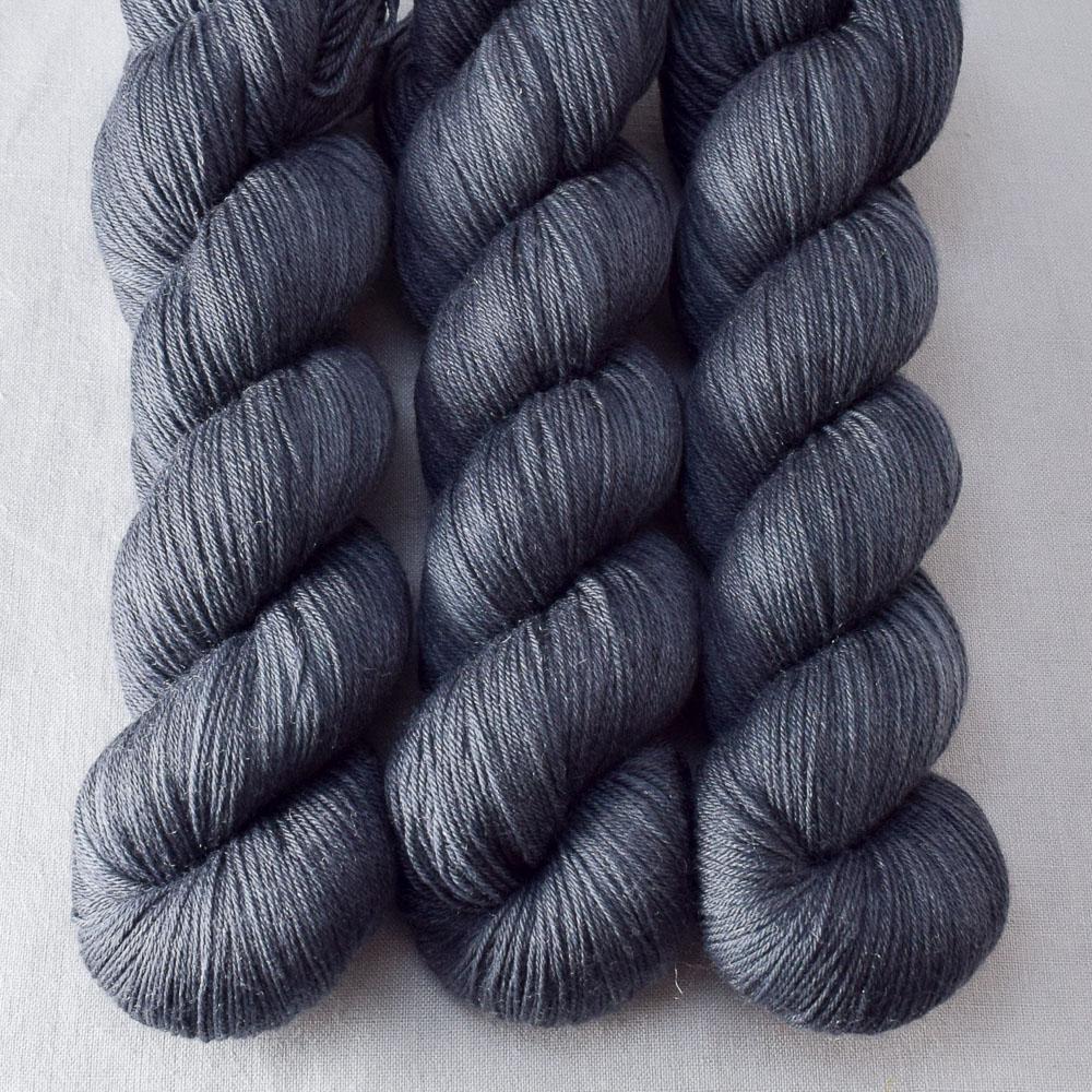 Coal - Miss Babs Tarte wool blend sock yarn