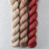 Coastal Fog, Corset, Dark Parchment - Miss Babs Yowza Mini Trio