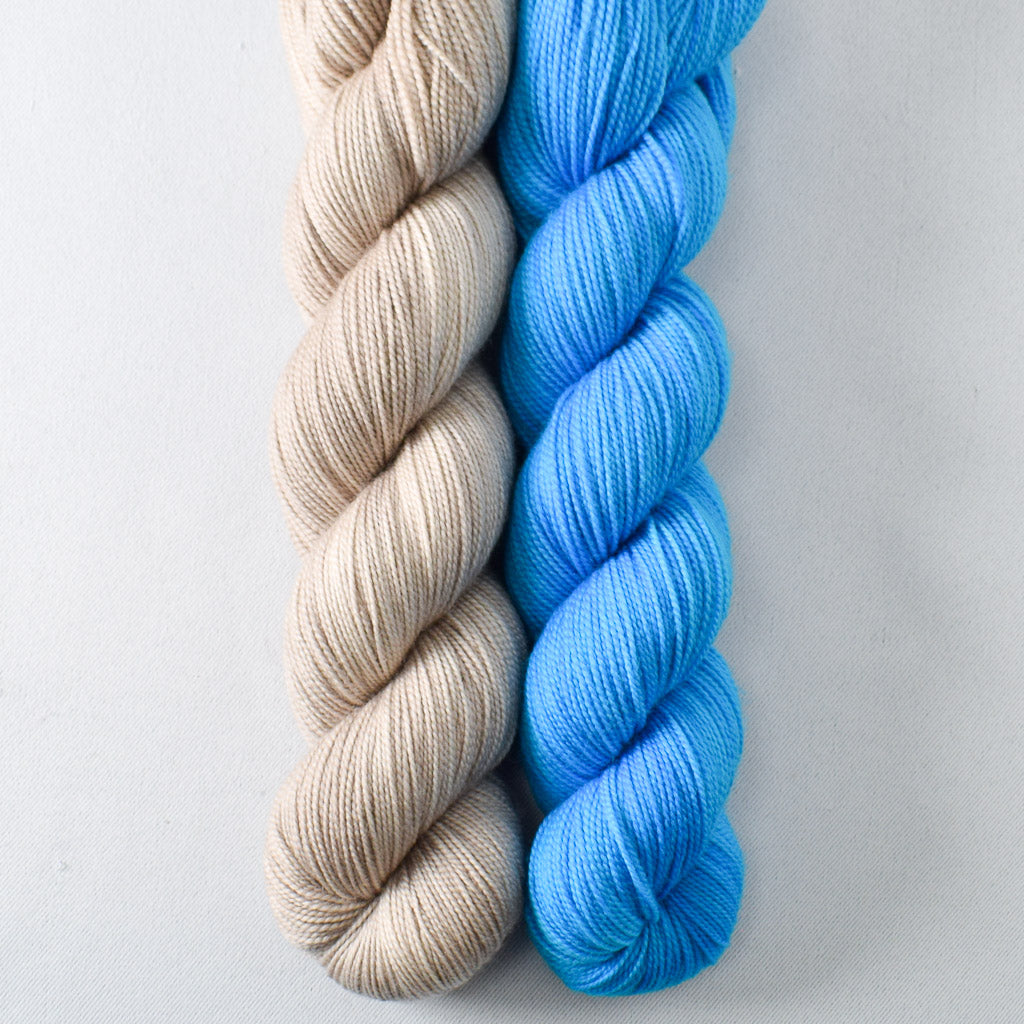 Coastal Fog, Marine - Miss Babs 2-Ply Duo