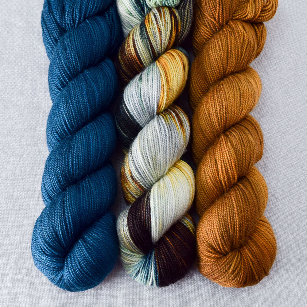 Coffee Break, Dark Roast, Franklin - Miss Babs Yummy 2-Ply Trio