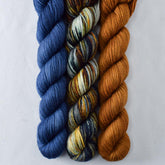 Coffee Break, Dark Roast, Navy - Miss Babs Yowza Mini Trio