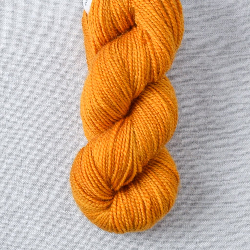 Cognac Amber - Miss Babs Yummy 2-Ply Toes superwash Merino wool yarn
