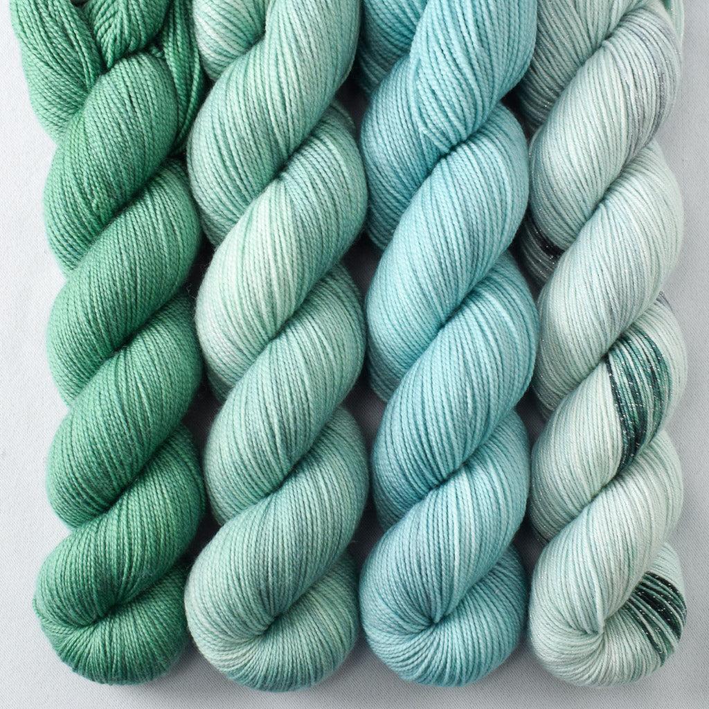 Comets, Oceanic, Seaside, Sea Life - Miss Babs Yummy 2-Ply and Estrellita Quartet
