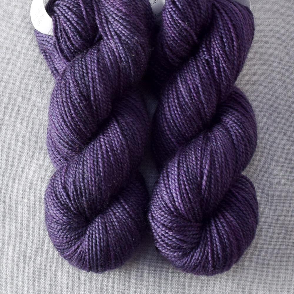 Concord Grapes - Miss Babs Yummy 2-Ply Toes superwash Merino wool yarn