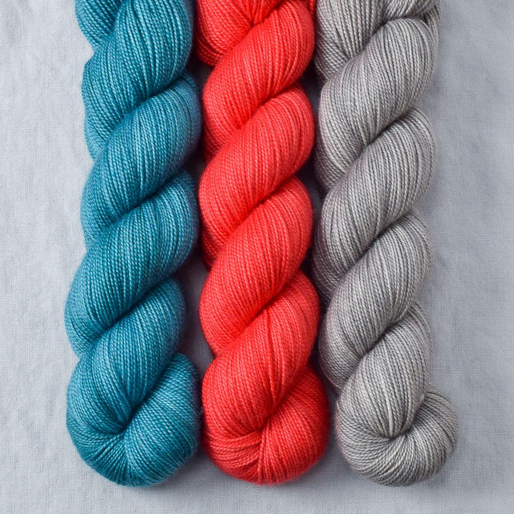 Coos Bay, Coral, Oyster - Miss Babs Yummy 2-Ply Trio