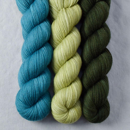 Coos Bay, Frog Belly, Nori - Miss Babs Yummy 2-Ply Trio