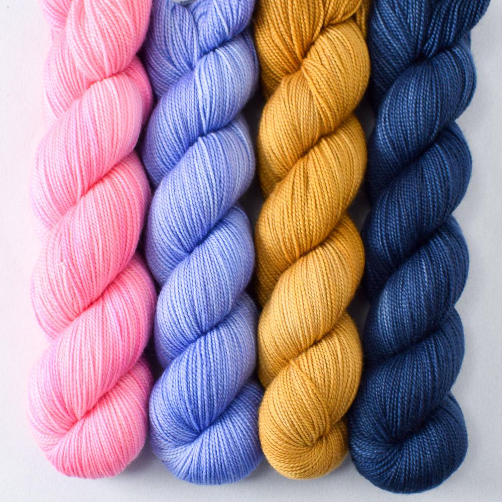 Copycat, Denim, Filigree, Magic Elixir - Miss Babs Yummy 2-Ply Quartet