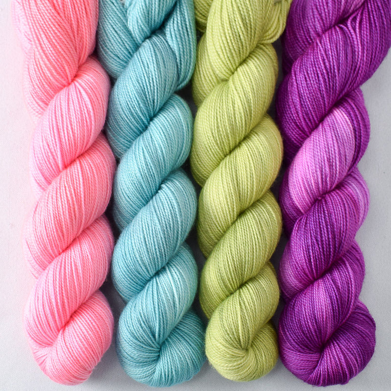 Copy Cat, Heading Home, Impatiens, Meteors - Miss Babs Yummy 2-Ply Quartet