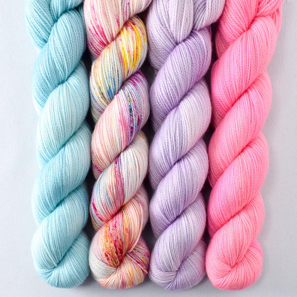 Copycat, Hitchhiker's Birthday, Picture Perfect, Slipstream - Miss Babs Yummy 2-Ply Quartet