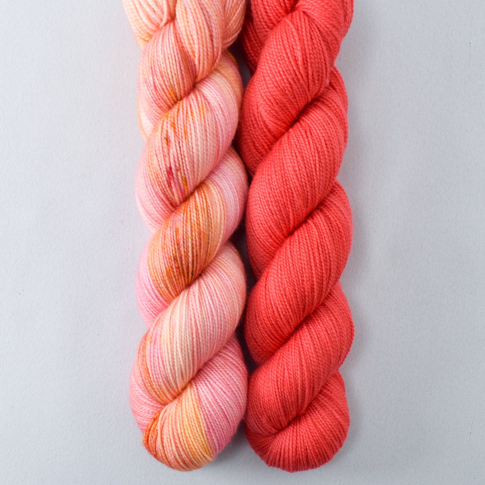 Coral, Devoted Idea - Miss Babs 2-Ply Duo