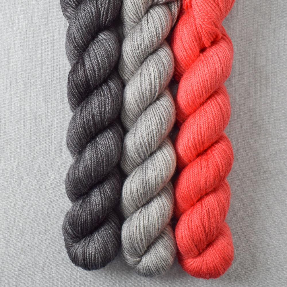 Coral, Lycan, Oyster - Miss Babs Yowza Mini Trio