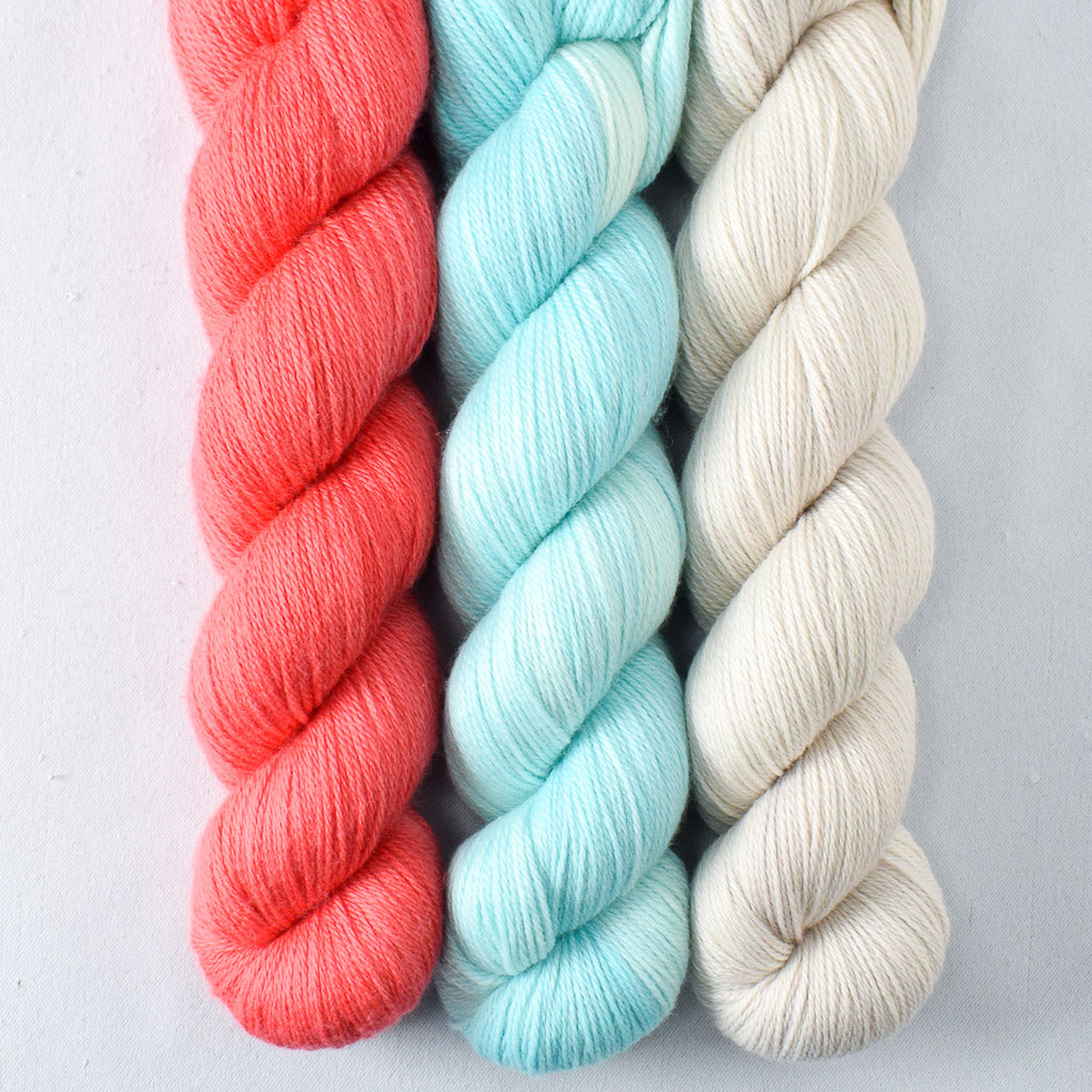 Coral, Watering Can, White Peppercorn - Caroline Trio