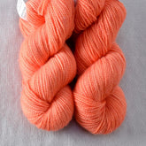 Coral Cod - Miss Babs Yummy 2-Ply Toes superwash Merino wool yarn