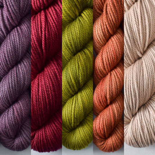 Cordovan, Kobold, Moss, Paprika, Parchment - Pawp Tart Set