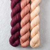Cordovan, Dark Adobe, Muslin - Miss Babs Yowza Mini Trio