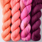 Correa, Dahlia, Make Believe, Bougainvillea - Miss Babs Yummy 2-Ply Quartet