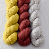 Corset, Cumin, Fleur de Sel - Miss Babs Yummy 2-Ply Trio
