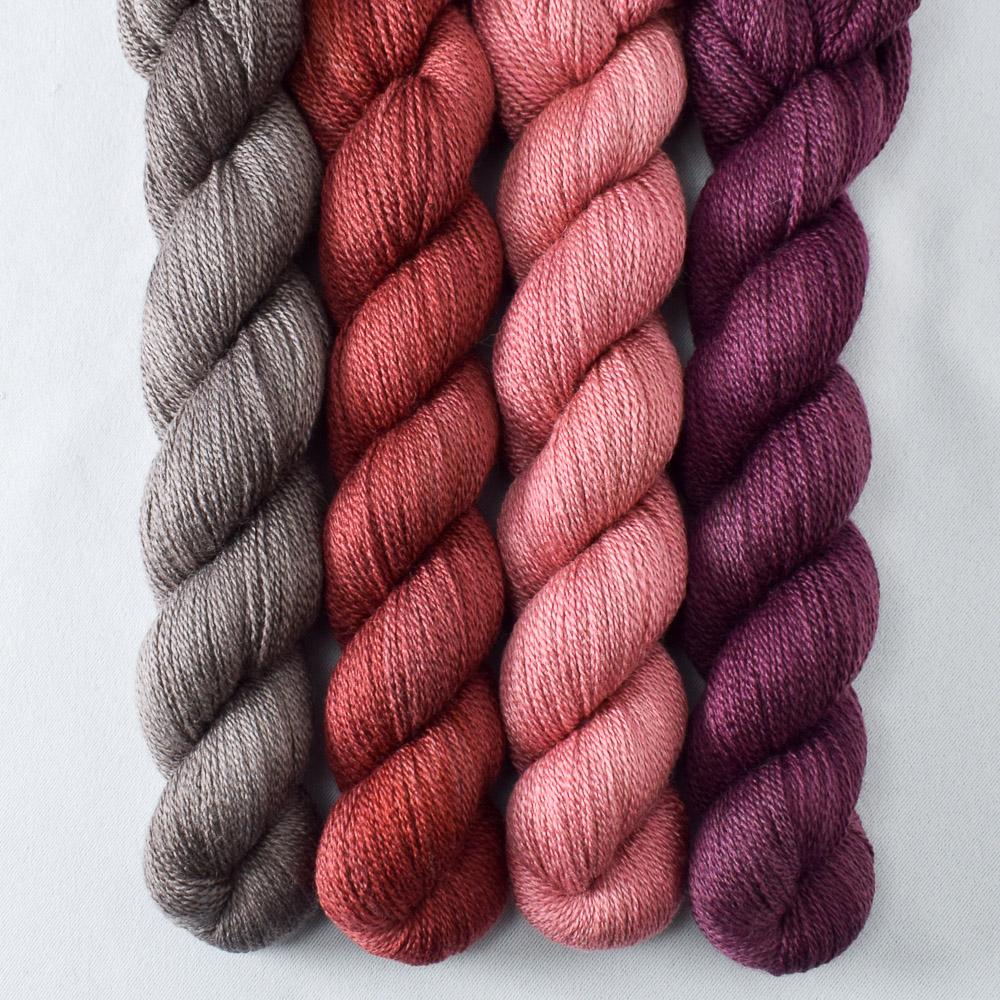 Corset, Dark Adobe, Field Mouse, Plum - Miss Babs Yet Quartet