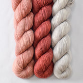 Corset, Dark Adobe, Fleur de Sel - Caroline Trio