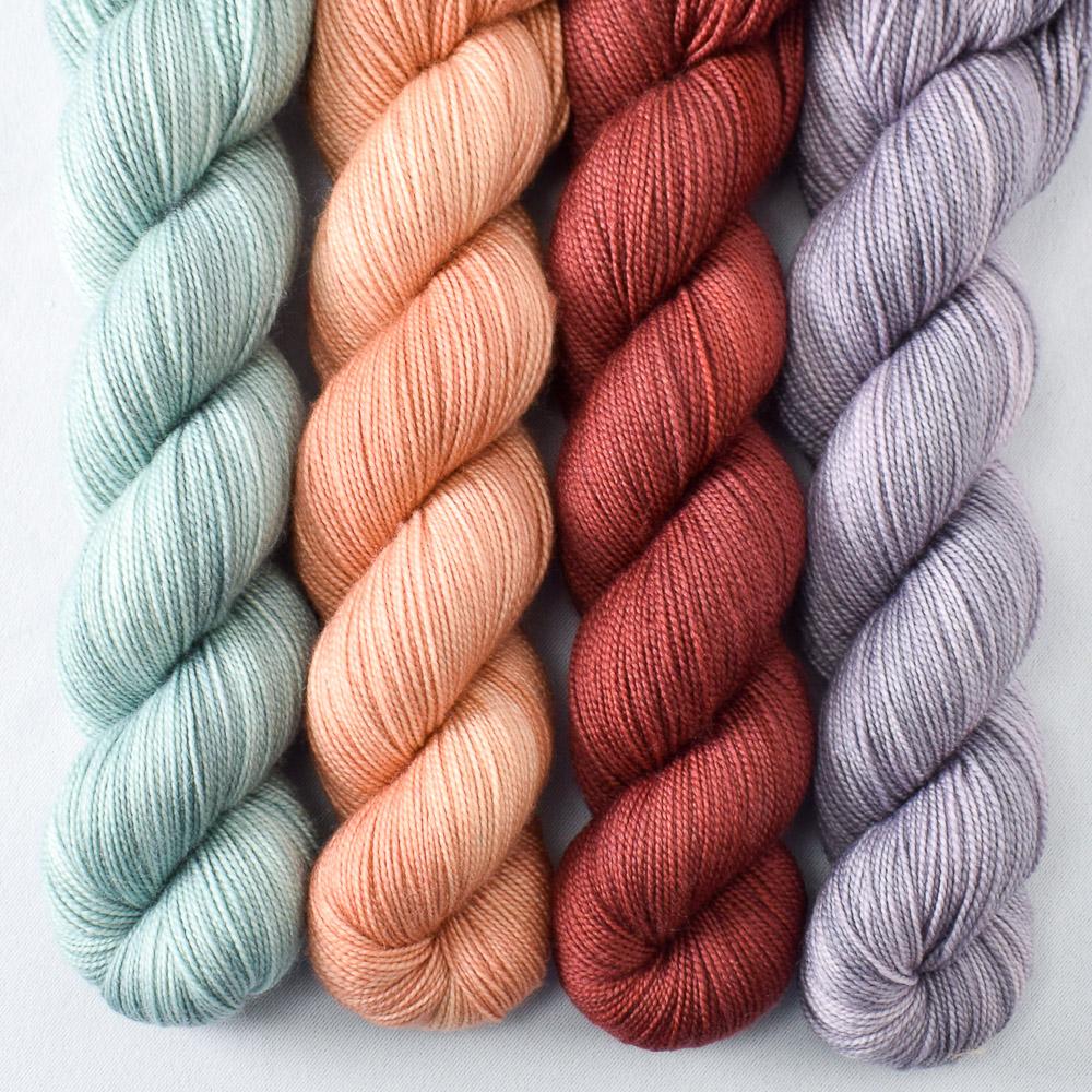 Corset, Flummery, Palm Valley, Provence - Miss Babs Yummy 2-Ply Quartet
