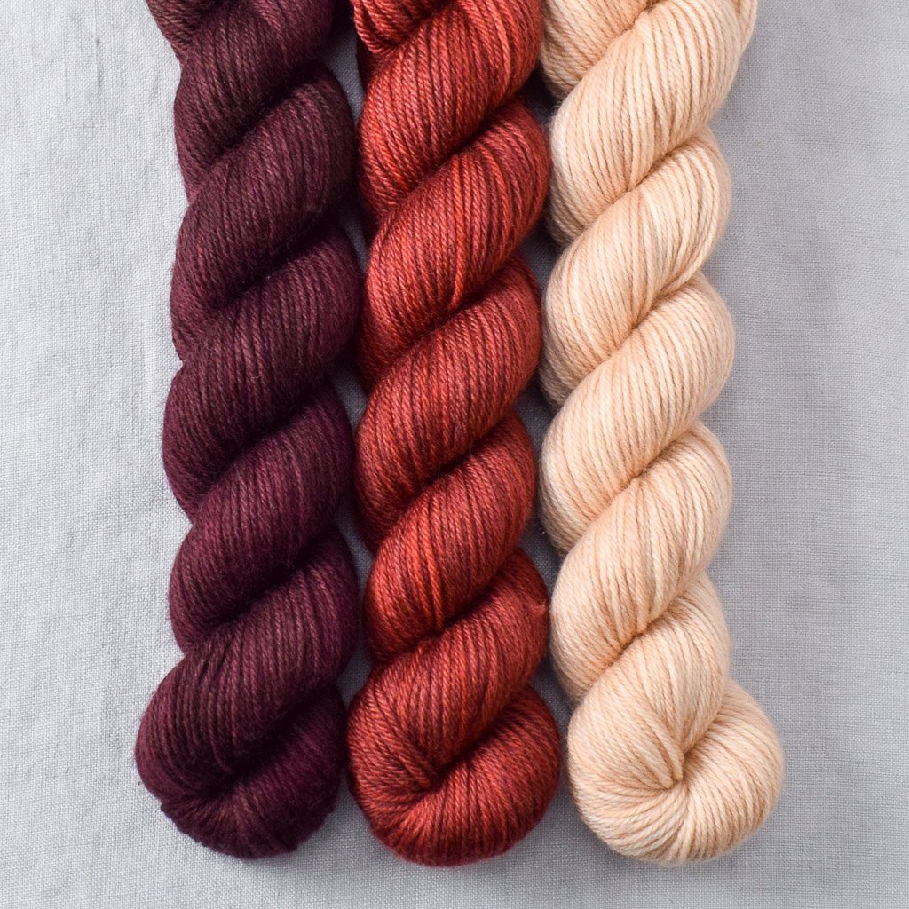 Corset, gw-6, Mahogany, Muslin - Miss Babs Yowza Mini Trio