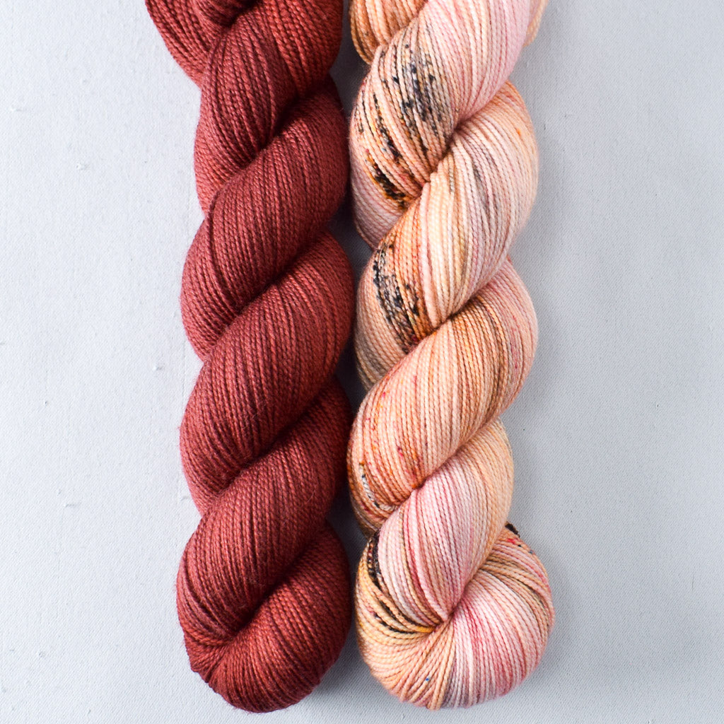 Corset, Tropical Sunset - Miss Babs 2-Ply Duo
