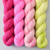Cosmic Dust, Envy Me, Hot to Trot, Princess Party - Miss Babs Yummy 2-Ply Quartet