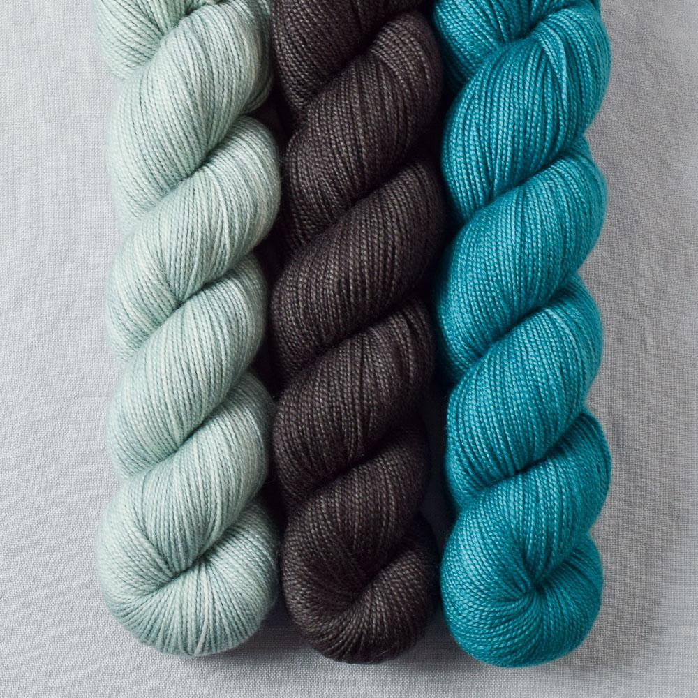 Coventry, Dark Pegasus, Rainforest - Miss Babs Yummy 2-Ply Trio