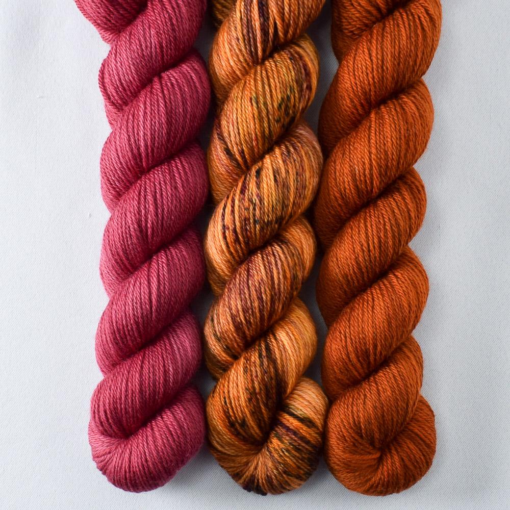 Cranberry, Cygnus, Foxy - Miss Babs Yowza Mini Trio