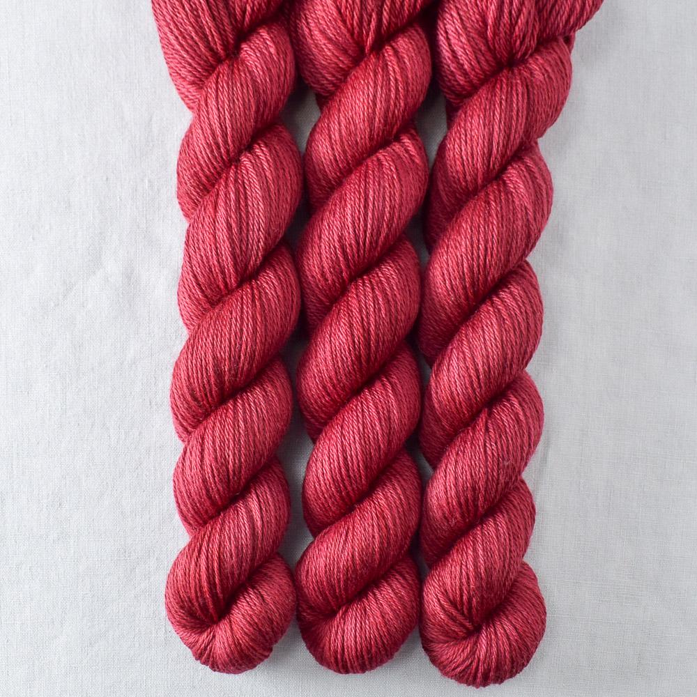 Cranberry - Miss Babs Yowza Mini superwash Merino wool yarn