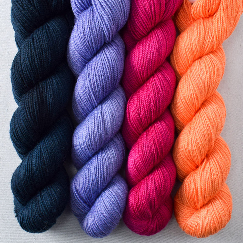 Crossed Streams - Miss Babs Yummy 2-Ply Who You Gonna Shawl? Set