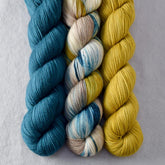 Cumin, Dark Aquarius, Surprise - Miss Babs Yummy 2-Ply Trio