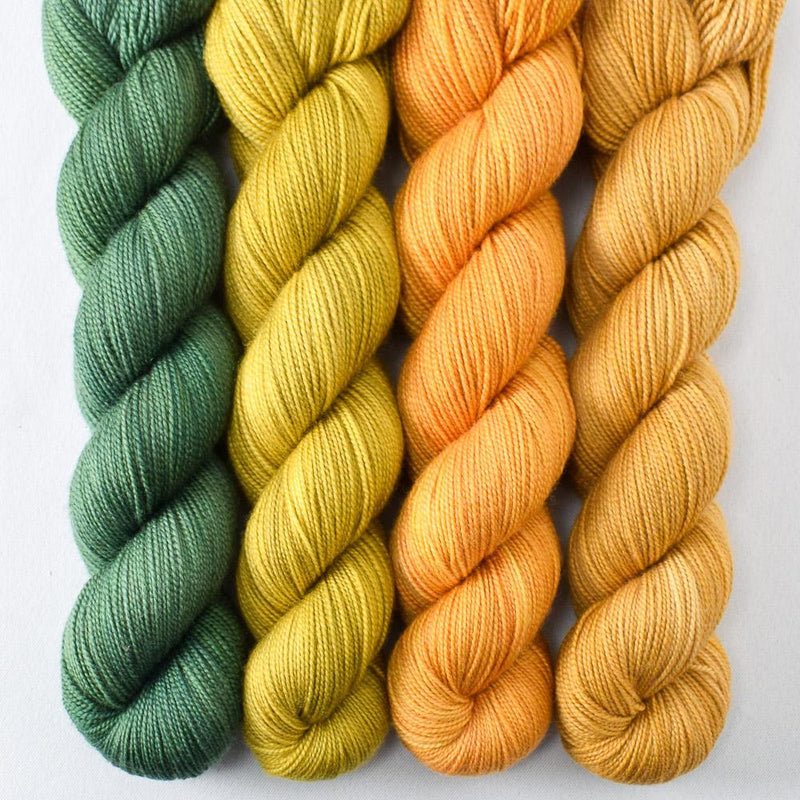 Cumin, Filigree, Giant Sequoias, Turmeric - Miss Babs Yummy 2-Ply Quartet