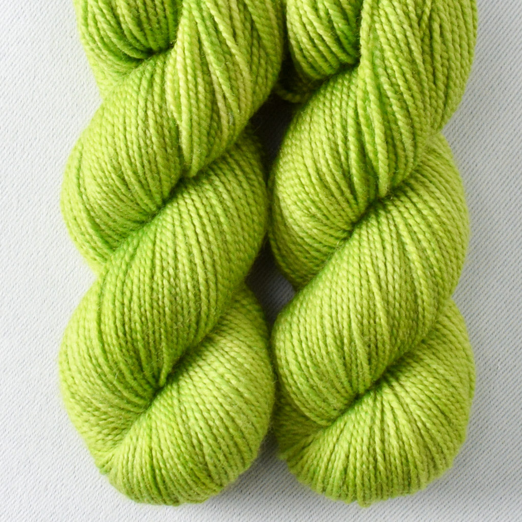 Curiouser and Curiouser - Miss Babs Yummy 2-Ply Toes superwash Merino wool yarn