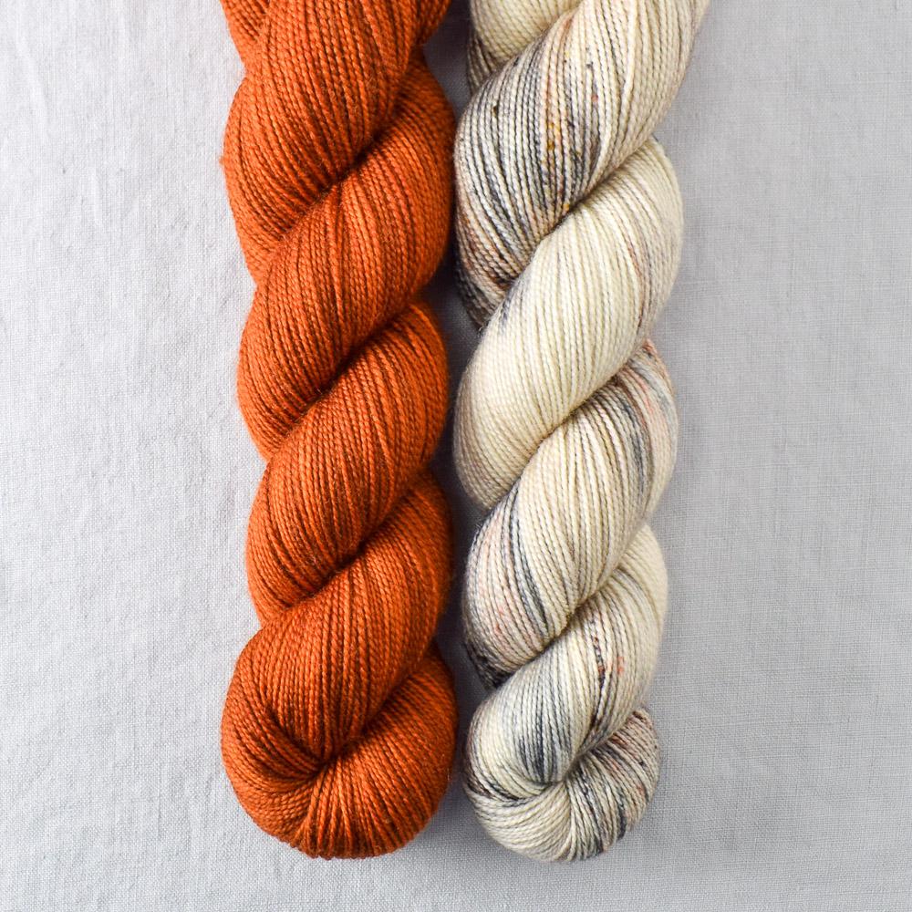 Cygnus, Rock Sparrow - Miss Babs 2-Ply Duo