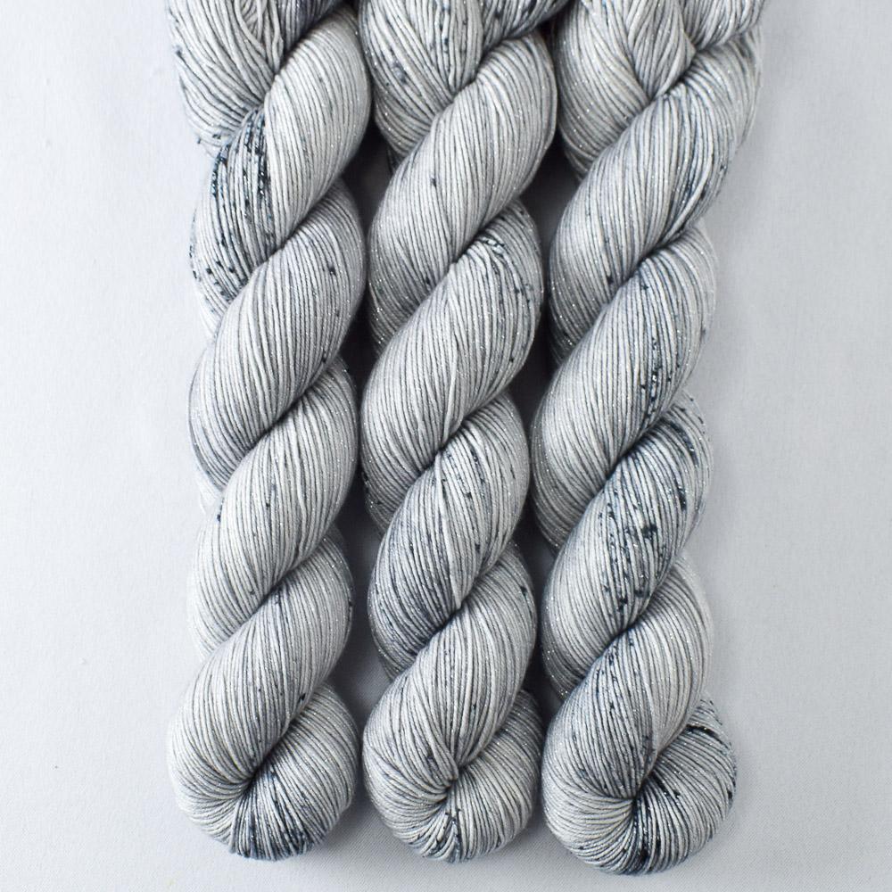 Daguerreotype - Miss Babs Estrellita fingering weight superwash merino and Lurex yarn