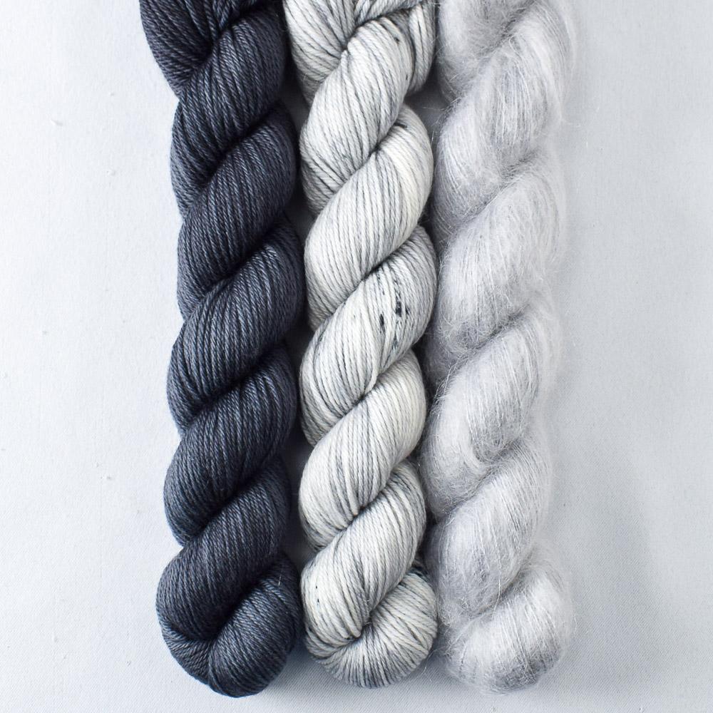 Daguerreotype, Pewter, Quicksilver - Miss Babs Pillowy Cowl Set