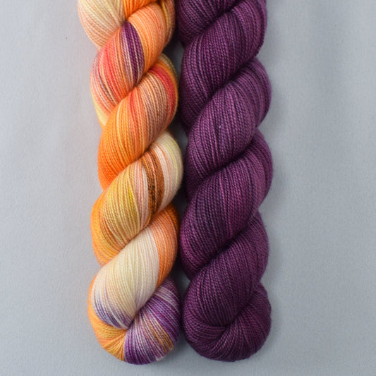 Daisies - MDSW 2021, Japanese Maple - Miss Babs 2-Ply Duo