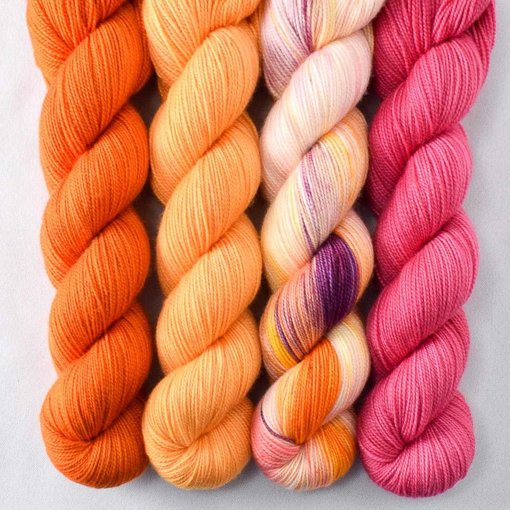 Daisies, Sweet Pea, Ugli, Zest - Miss Babs Yummy 2-Ply Quartet