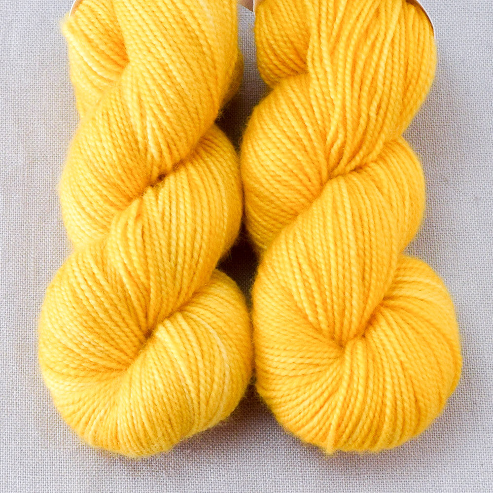 Dandelion - Miss Babs Yummy 2-Ply Toes superwash Merino wool yarn