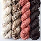 Dark Adobe, Dark Pegasus, Plover, Rock Sparrow - Miss Babs Yummy 2-Ply Quartet