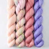 Dark Adobe, Exuberance, Light Clematis, Sea Dragon - Miss Babs Yet Quartet