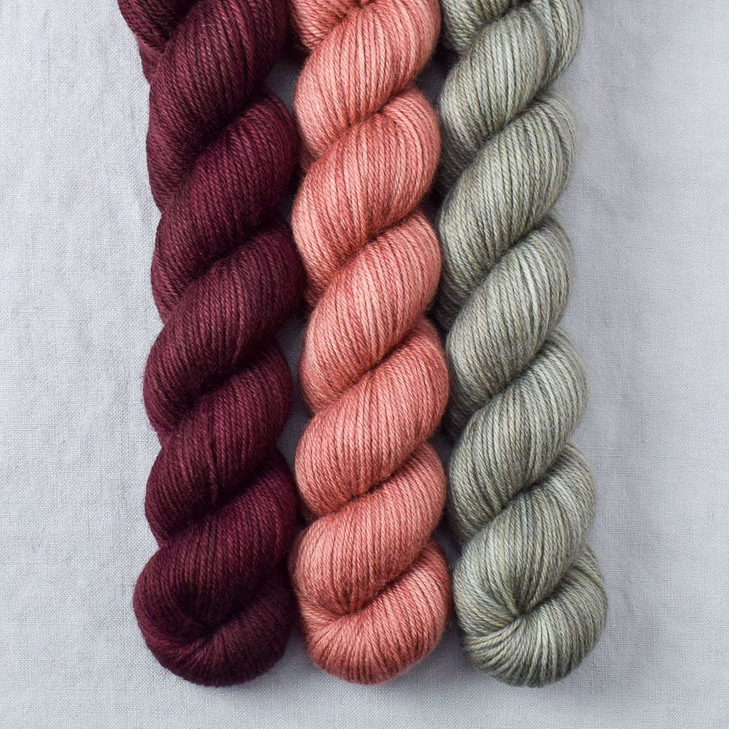 Dark Adobe, Mahogany, Sycamore - Miss Babs Yowza Mini Trio