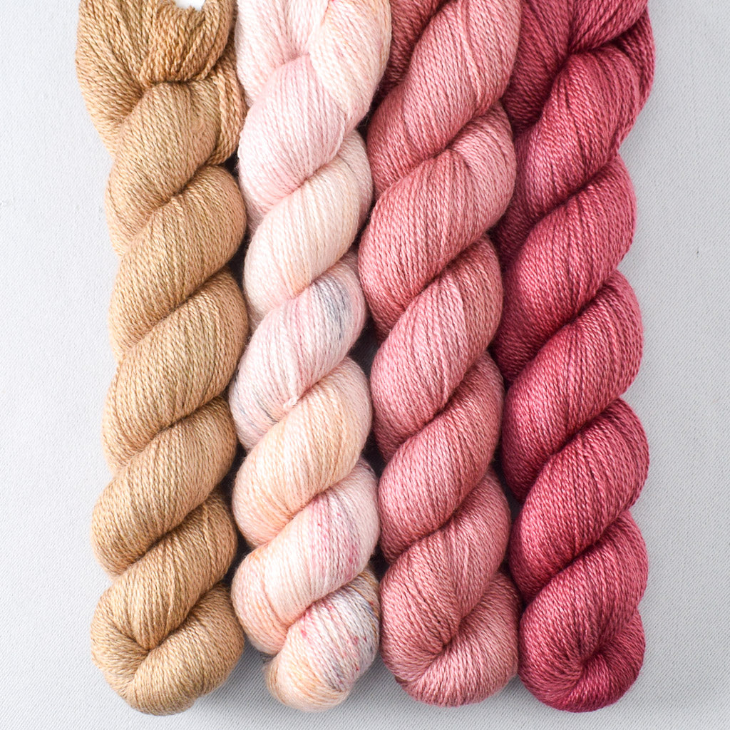 Dark Adobe, Milk Chocolate, Smooch, Tropical Sunset - Miss Babs Yet Quartet