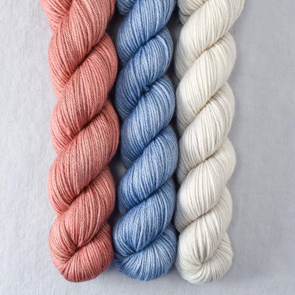 Dark Adobe, Stonewashed, White Peppercorn - Miss Babs Yowza Mini Trio