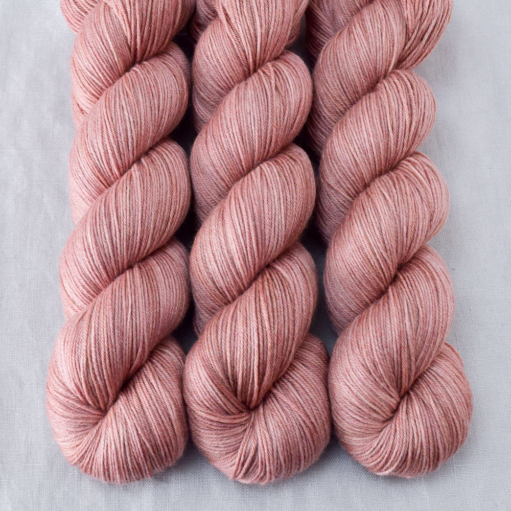 Dark Adobe - Miss Babs Tarte wool blend sock yarn