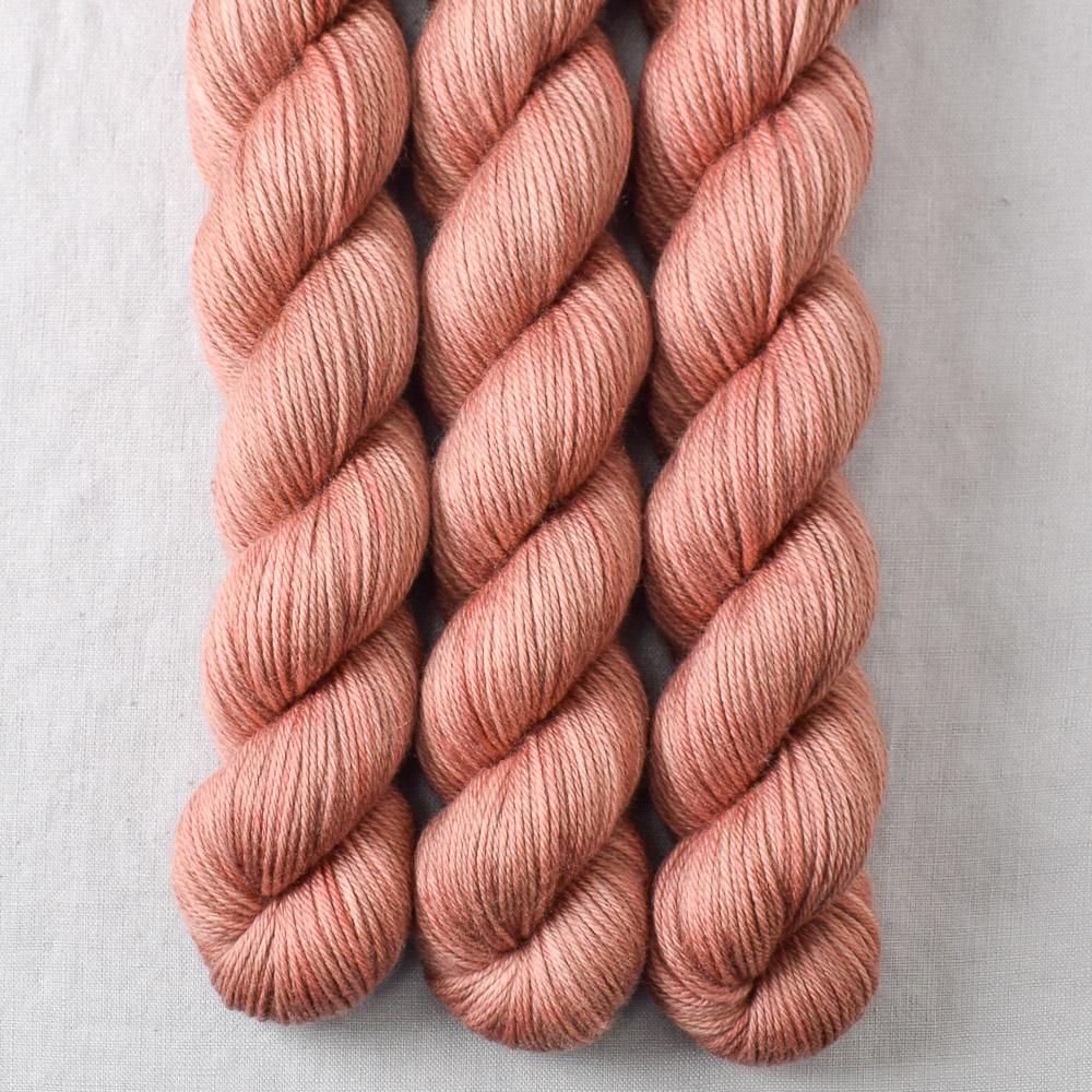 Dark Adobe - Miss Babs Yowza Mini superwash Merino wool yarn