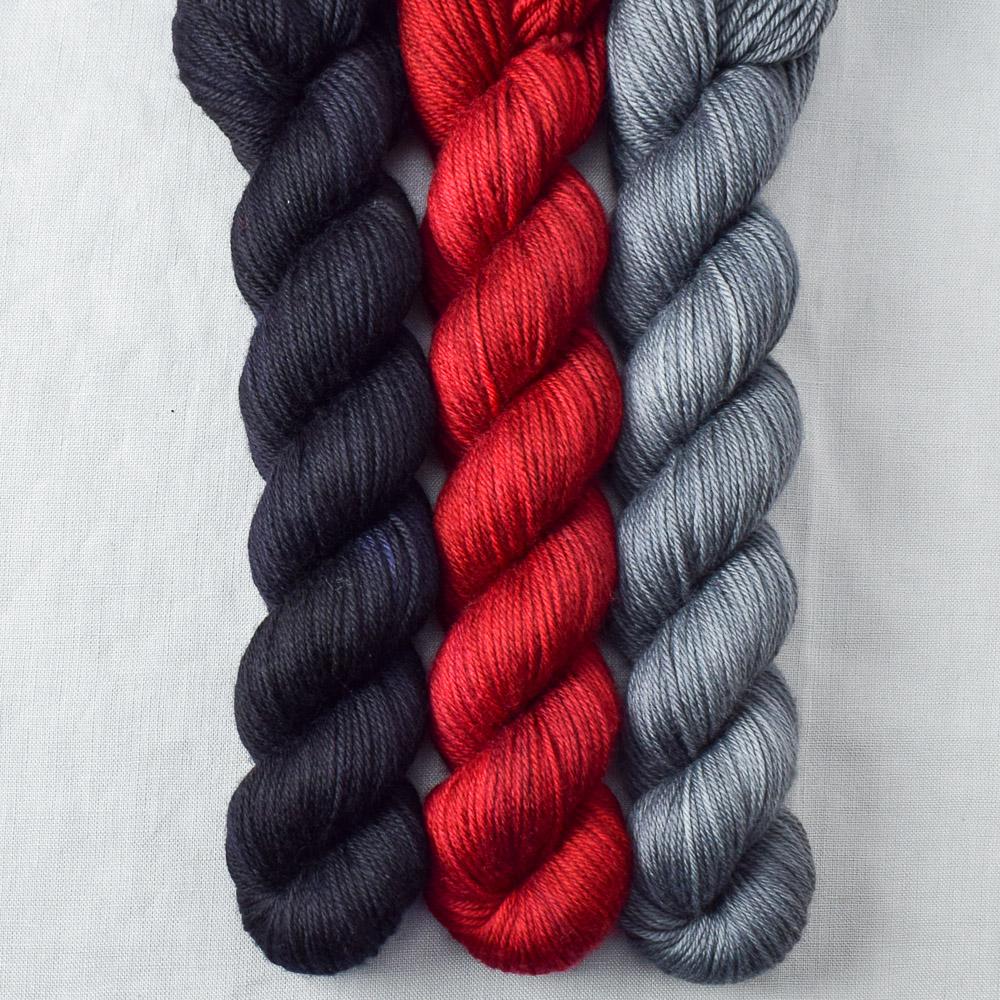 Dark Andromeda, Moonscape, Starling - Miss Babs Yowza Mini Trio