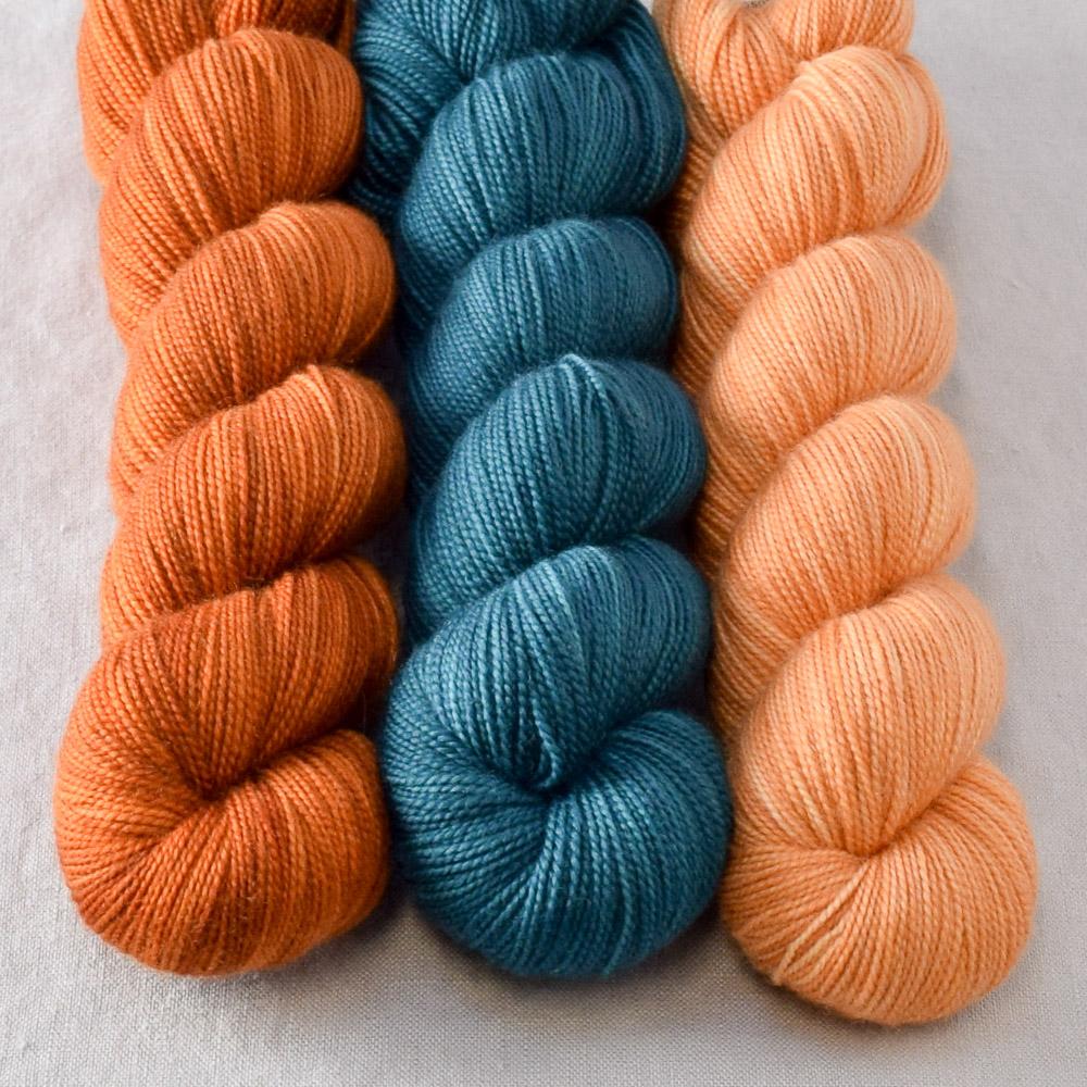 Dark Aquarius, Helen of Troy, Leda - Miss Babs Yummy 2-Ply Trio